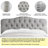 Linen Upholstered Headboard-Modern-Adjustable Height-Button Tufting-2091305581-2091305582