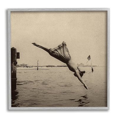 «Vintage Diving Girl» par Graffi * Tee Studios