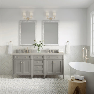 Dussault 72" W Double Vanity