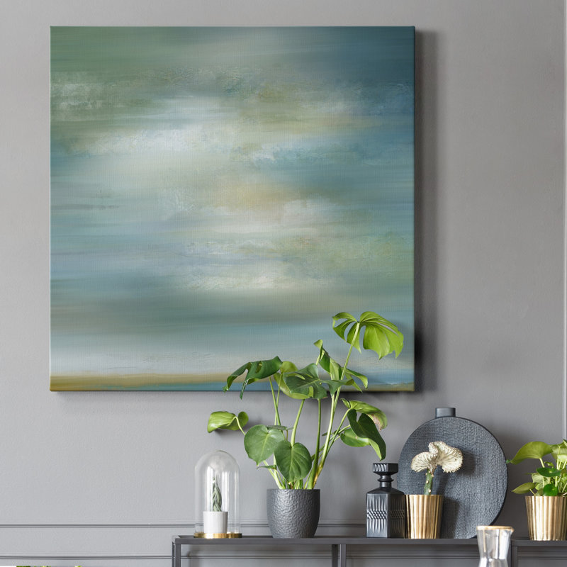 Misty Clouds - Impression sur toile tendue, H 32 po x l 32 po x P 1 po