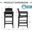 Tabourets de bar Azaruddin-125978366