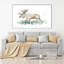 «Watercolor Moose» par Lanie Loreth, reproduction sur toile-31475810-31937971