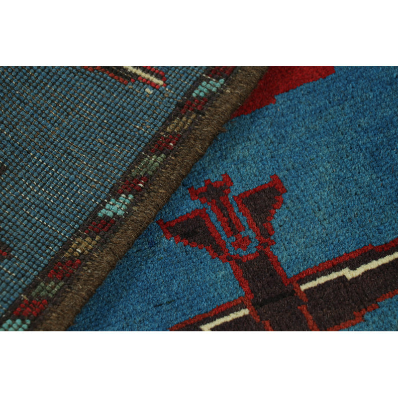 One-of-a-Kind Rectangle 2'1" X 2'10" No Wool Area Rug