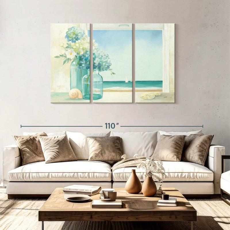 Harnek Seaside Hydrangea, 48" H x 74" W