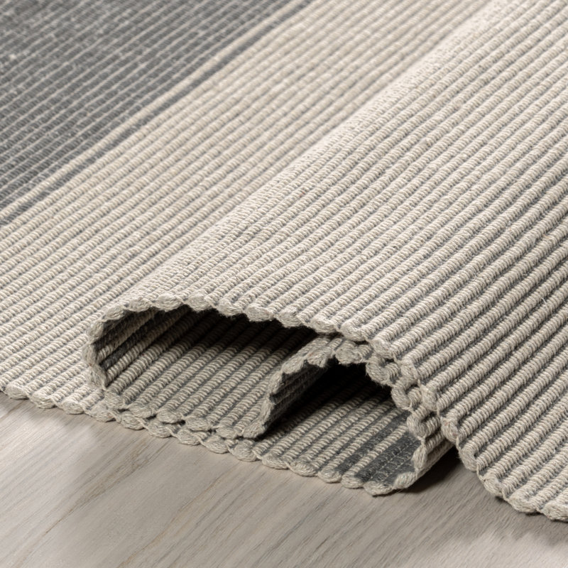 Tapis en coton à carreaux Hertford, Rectangulaire 3 pi x 5 pi