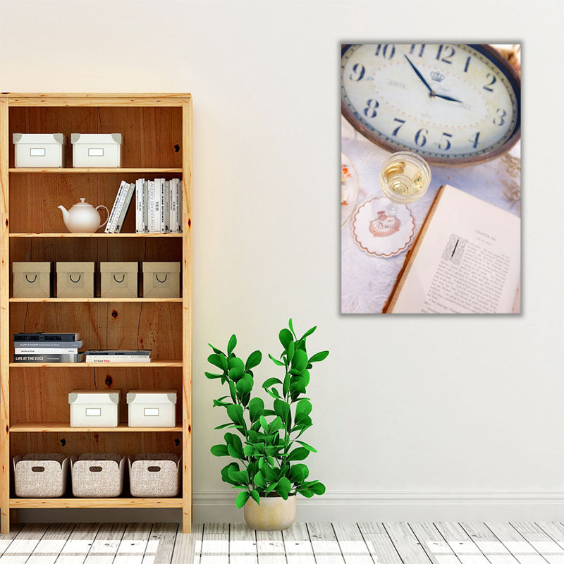 «Wine 6», reproduction d'art sur toile, H 30 po x l 20 po