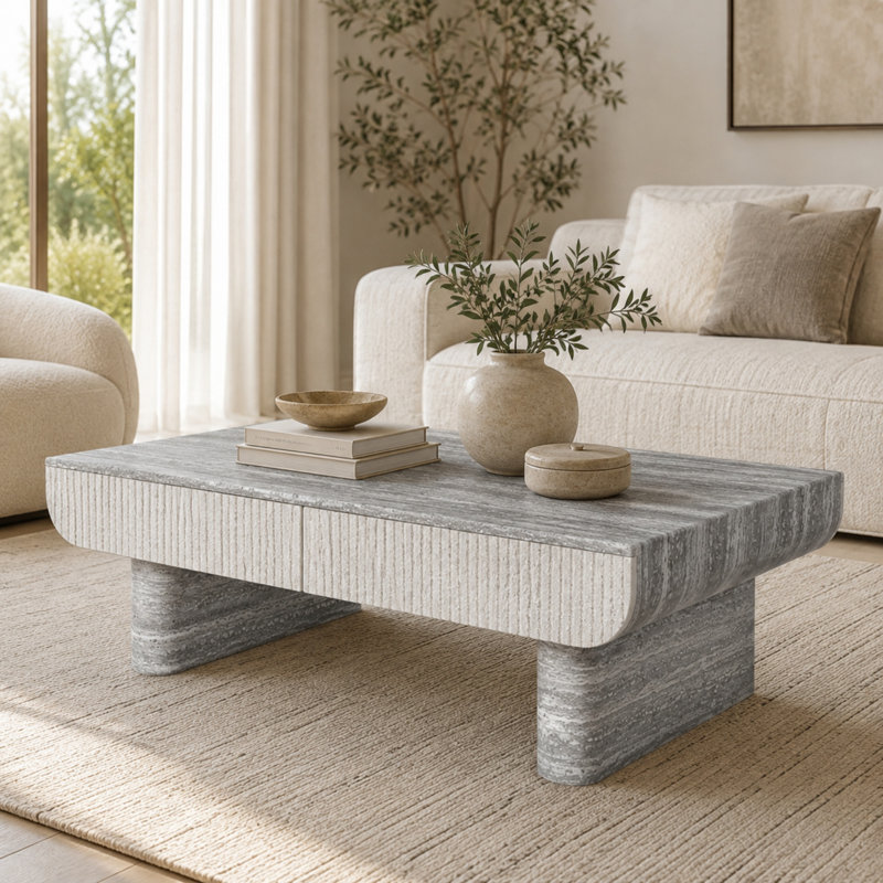 Table basse Caston, Gray