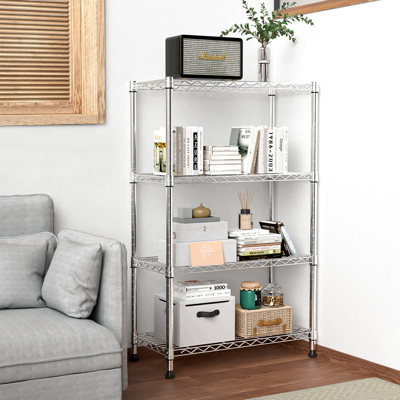 Rebrilliant Raelean 30'' W Steel Height -Adjustable Shelving Unit | Wayfair