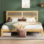 Tête de lit pour très grand lit avec rangement - et esthétique attrayante - Durabilité accrue-1453796368-1453796369