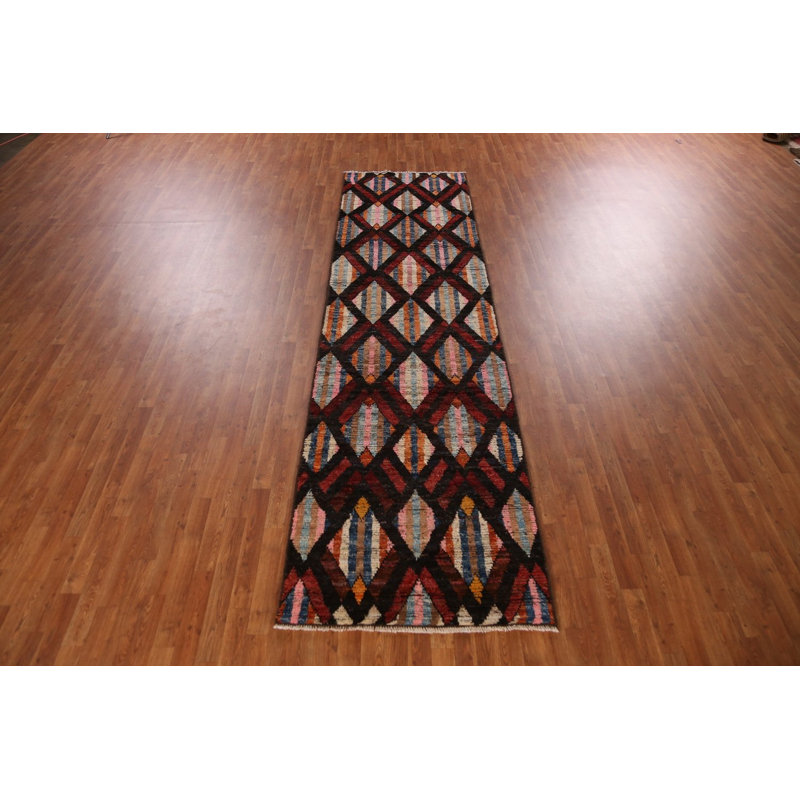 Tapis de couloir oriental marocain Trellis