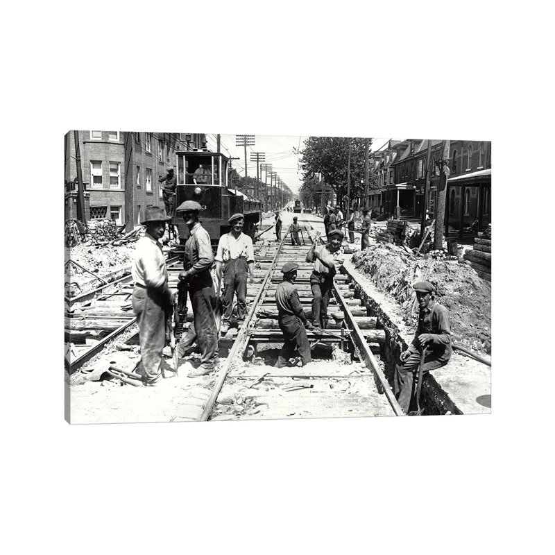Dundas And Ossington by PI Collection - Wrapped Canvas Print, 20.32 cm H x 30.48 cm W