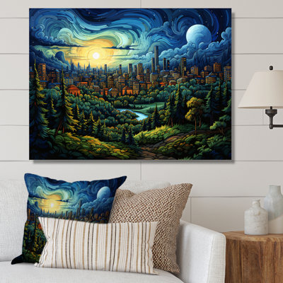 «Masterry Toronto The Starry II» sur toile