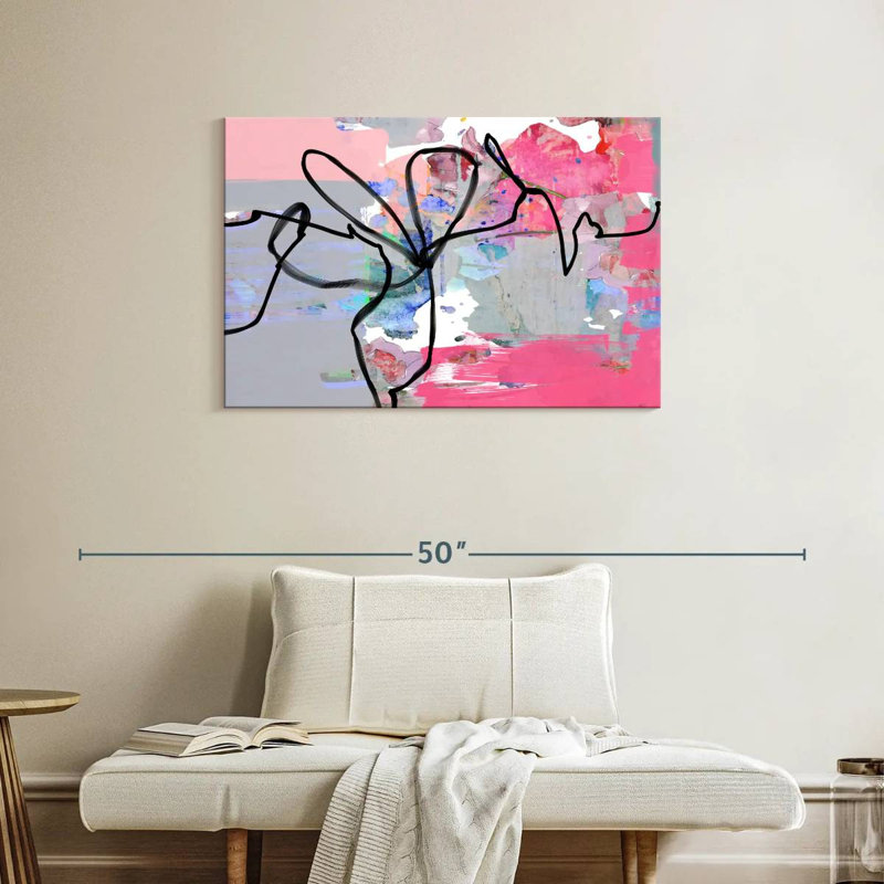 Ligne abstraite Avery, H 24 po x l 36 po