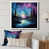 White Single Picture Framed