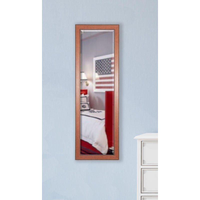 Akash Solid Wood Frame Leaning Mirror, 59" H x 20" W