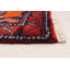 Tapis rouge rétro Eyan 5 pi 0 po x 9 pi 6 po