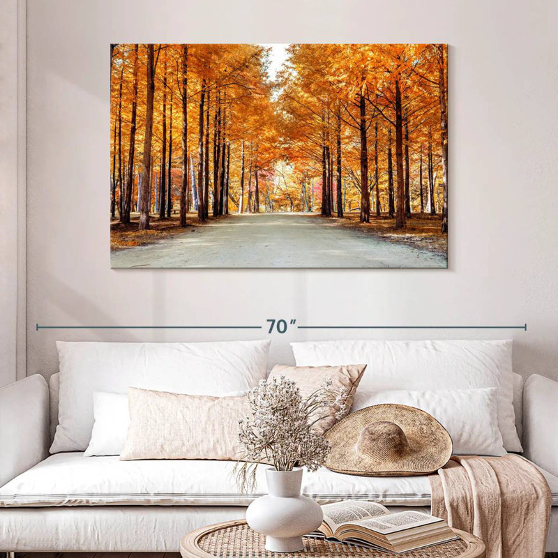 Arbres d'automne Harnek Nami Island, H 32 po x l 48 po