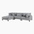 4-Piece Modular Sectional Sofa Set-1218644331