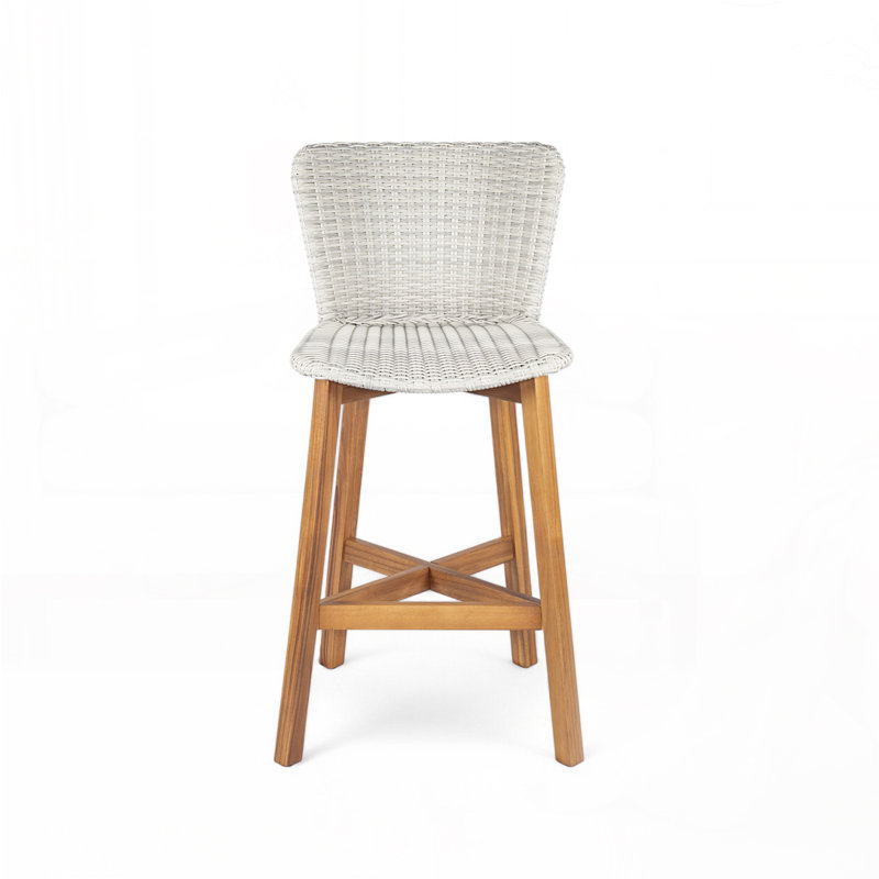 Outdoor Rattan Wicker Barstool