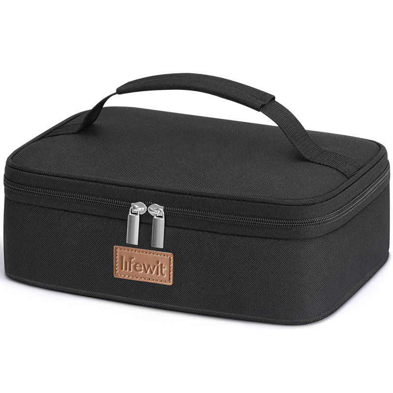 Insulated Lunch Bag For Men Women, Thermal Lunch Box Adults, Small Cool Bag Lunch Pail, Waterproof Reusable Cooler With Soft Handle For Work Picnic