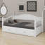 Lit de jour avec lit gigogne, lit de jour extensible avec tiroirs de rangement-285424789
