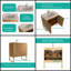 30" Light Oak Bath Vanity with Ceramic Sink - Soft Closing Doors, Modern Freestanding/Wall Mount Design