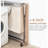 160L Collapsible Laundry Hamper With Wheels, Roll...