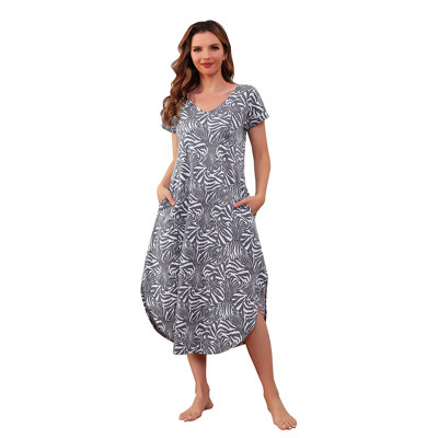Ayalisse Girl / Woman+ Mid-Calf Bathrobe with Pockets