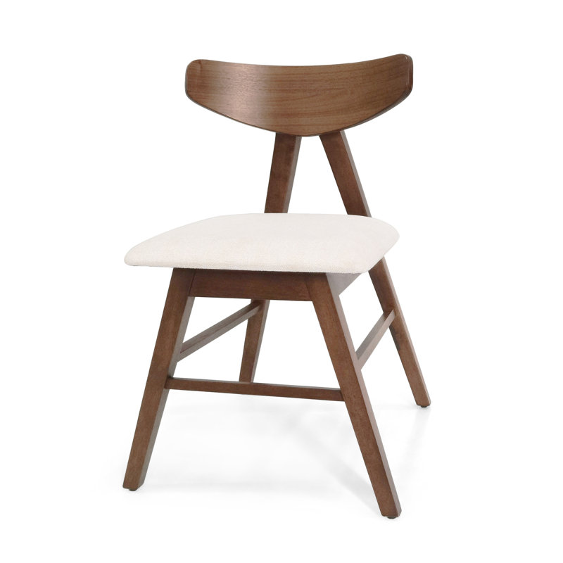 Chaise d'appoint à oreilles Josniel, Beige clair