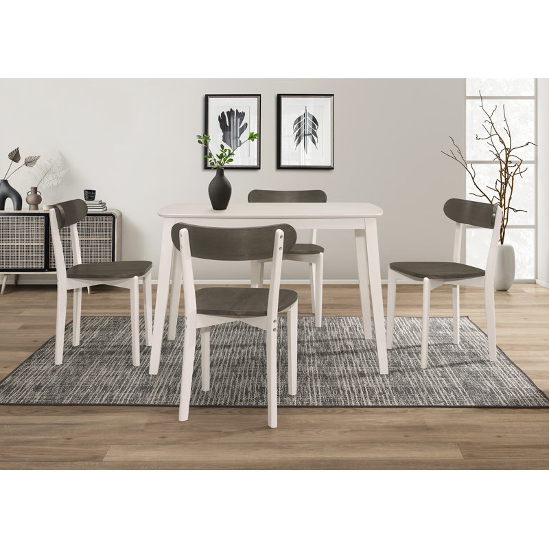 Ensemble repas pour 4 personnes Kynnady, Taupe