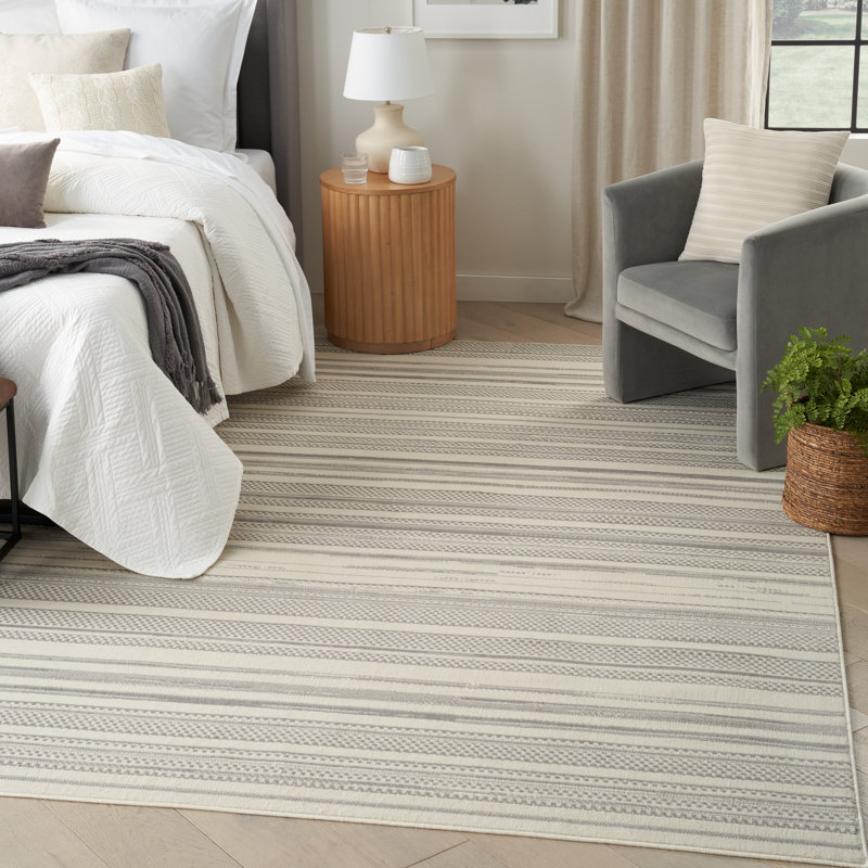 Audwin Striped Area Rug, Rectangle 7'10" x 9'10"