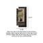 Luxury 3d Sandstone Sensor Light Wall Art - Entryway Abstract Mural-125533981