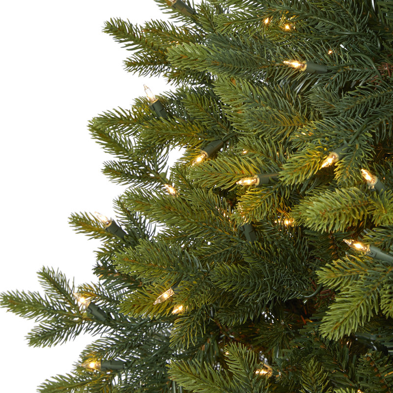 Lighted Artificial Christmas Tree, 6' H
