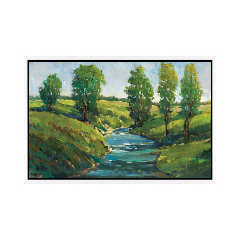 Lush Landscape III by Tim OToole - Gallery-Wrapped Canvas Giclée on Canvas, White Framed, 66.04 cm H x 45.72 cm W