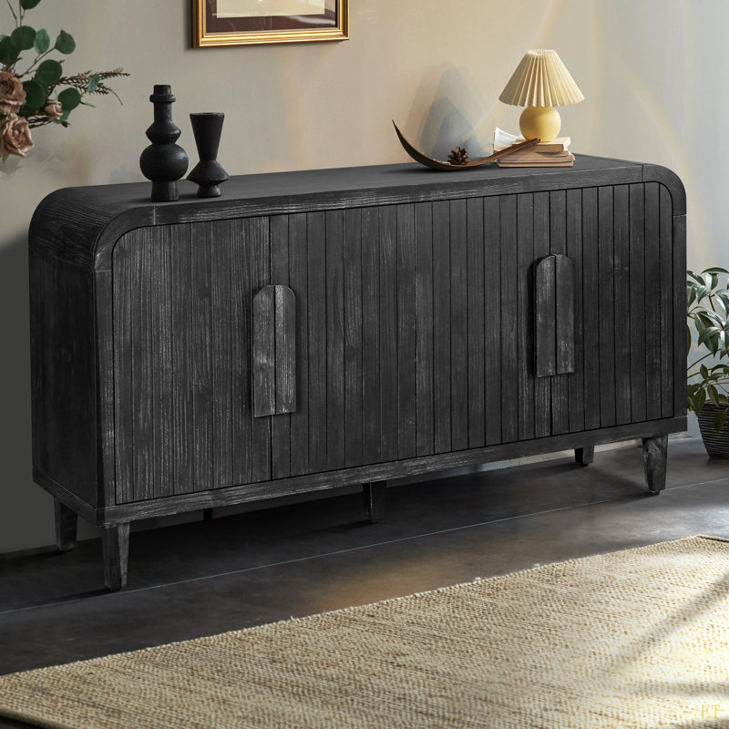 Buffet 59 po 59 po Farmhouse, Noir antique