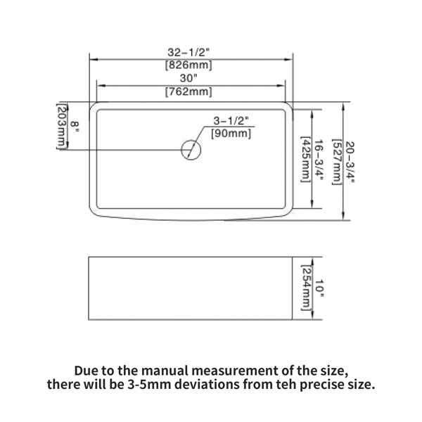 Dimensions du produit