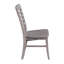 Chaise d'appoint à dossier échelle en bois massif Sardinia-119441020