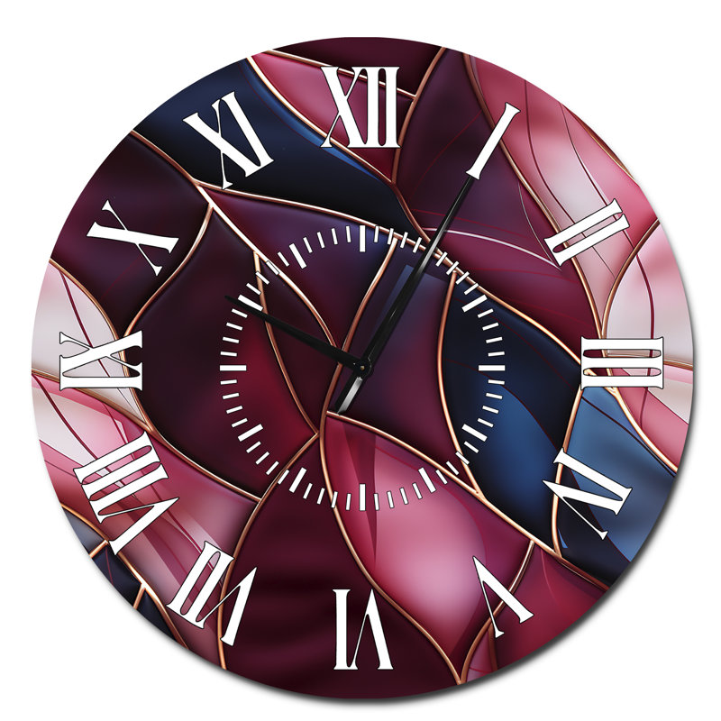Horloge murale Radiant Glamour, Surdimensionné