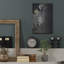«Zebra Fade To Black2» par David Stri, art luxueux en métal «Zebra Fade To Black2» par David Stribble