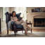 1 Seater Genuine Leather Loveseat-90041141-90041147