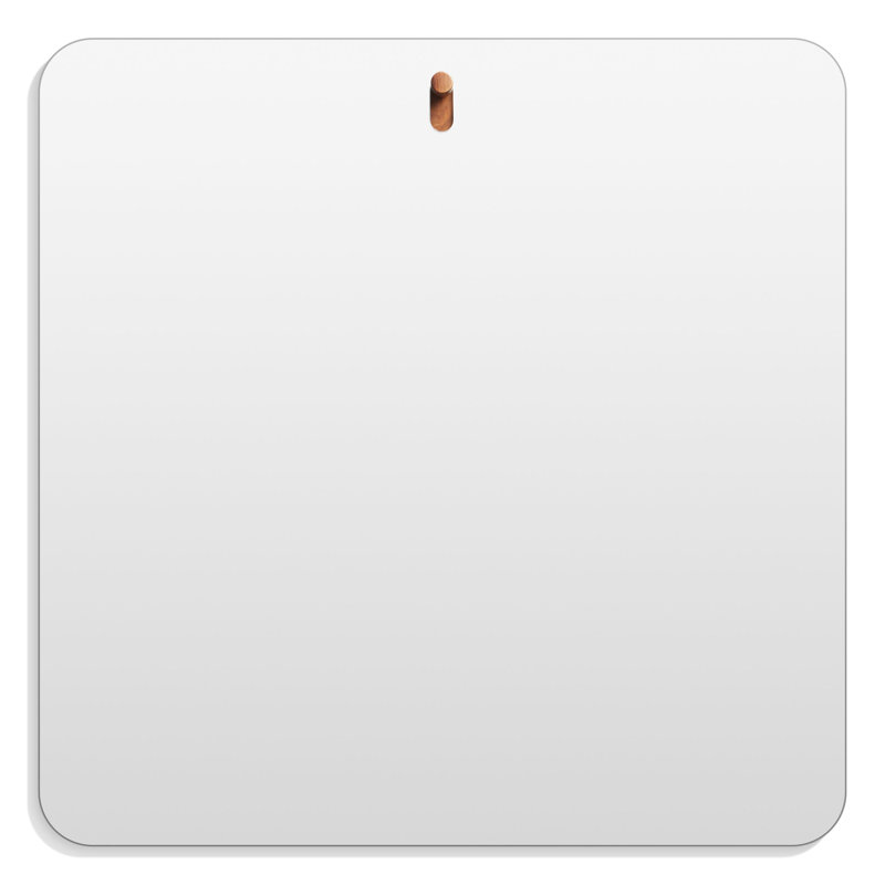 Hang Flat Beveled Wall Mirror