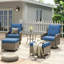 Ensemble de conversation pour terrasse avec coussins 2 personnes-773602467
