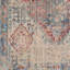 Tapis oriental bleu-206554229