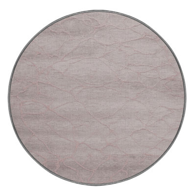 Tapis abstrait gris lavable à la machine
