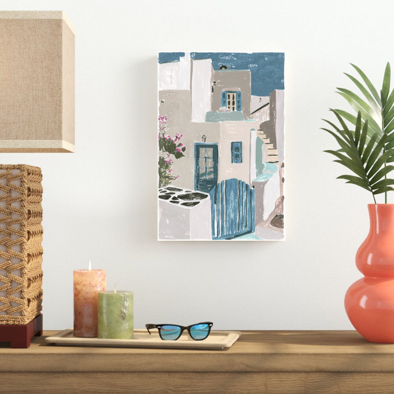 «La Isla II» par Melissa Wang, reproduction d'art sur toile tendue, H 18 po x l 12 po