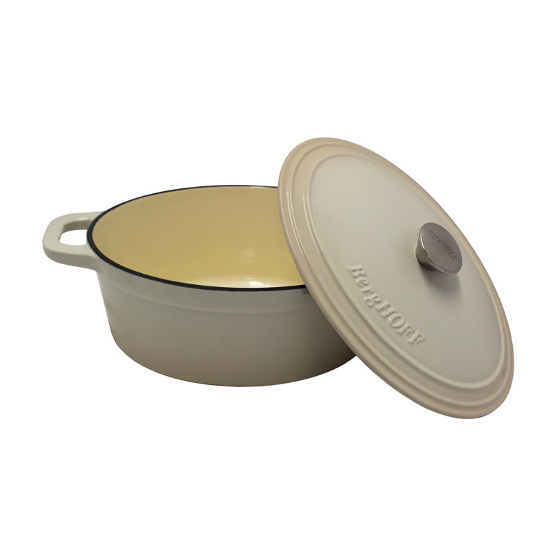 Cocotte ovale émaillée BergHOFF, 5 pte, Vert