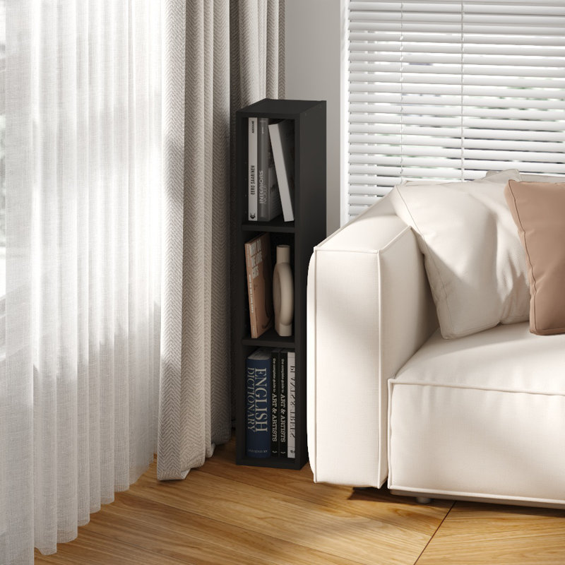 Bibliothèque Fulda , Blanc, (3 tablettes) H 31,5 po x l 9,84 po x P 9,3 po