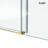 56-61" W x 60" H Frameless Single Sliding Tub Door with 3/8" (10mm) Clear Tempered Glass, Shatter-Resistant Film & Installation Hole Locator - Square Top Rail-118161675