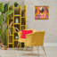 "Disco Nightly Retro", art mural encadré flottant par Graffi * Tee Studios-922692612-922692611