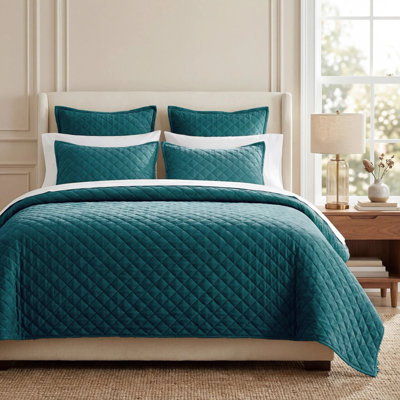 Ensemble de courtepointe Velvet Diamond